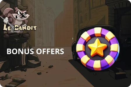 Le Bandit Latest Bonus Offers for Canadian Players