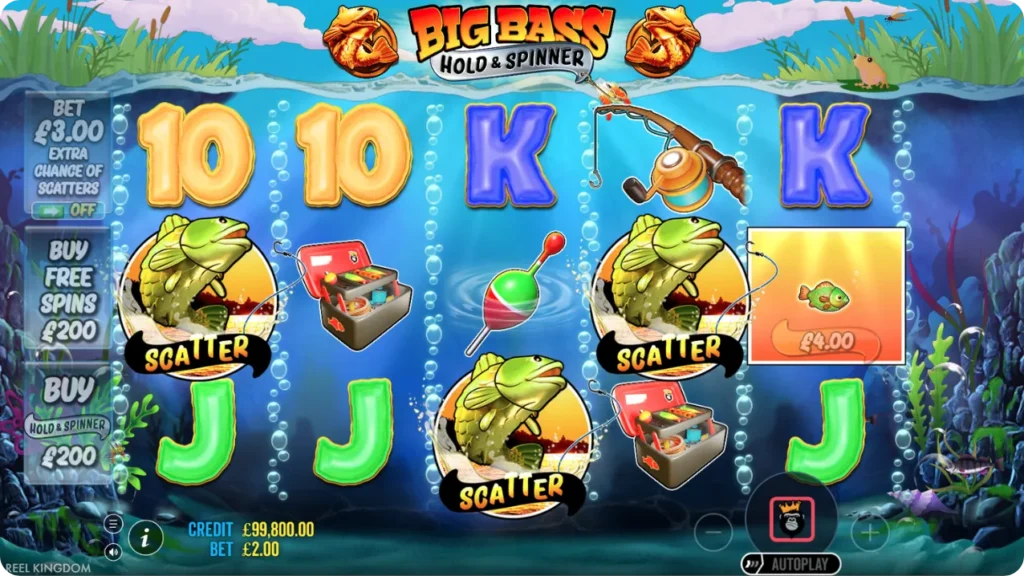 Free Spins Round Big Bass Hold and Spinner